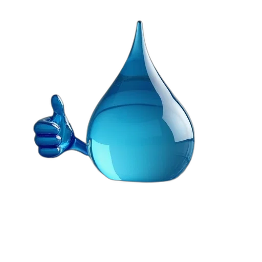 bottle, umbrella, 3d render, pixel art transparent PNG cut-out