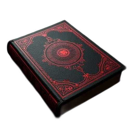 3d render, concept art, red, dark transparent PNG cut-out