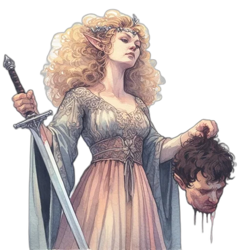 sword, staff, dress, weapon transparent PNG cut-out