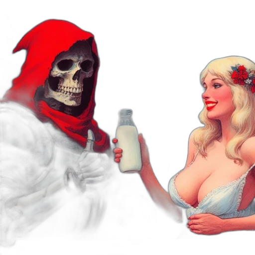 bottle, mask, concept art, fantasy art transparent PNG cut-out