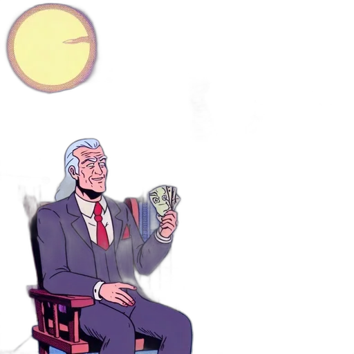 jacket, staff, concept art, cartoon transparent PNG cut-out