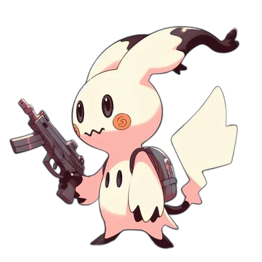 weapon, animal, creature, staff transparent PNG cut-out