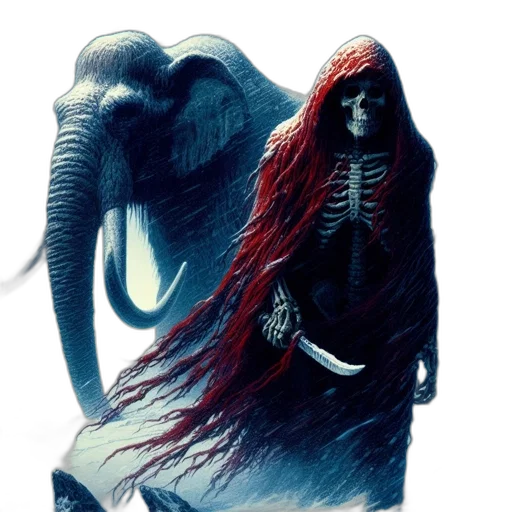 mask, creature, animal, concept art transparent PNG cut-out