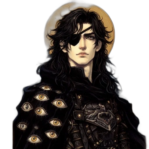 jacket, fantasy art, concept art, pixel art transparent PNG cut-out