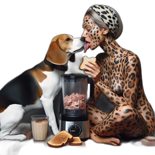 animal, food, dress, photorealistic transparent PNG cut-out