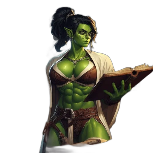 staff, fantasy art, concept art, comic book art transparent PNG cut-out