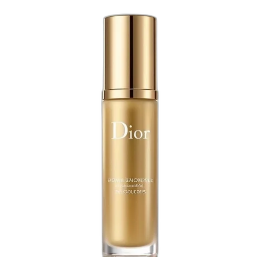 golden-colored, cosmetic, product, brand transparent PNG cut-out