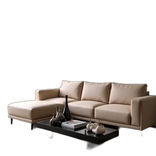 furniture, 3d render, photorealistic, concept art transparent PNG cut-out