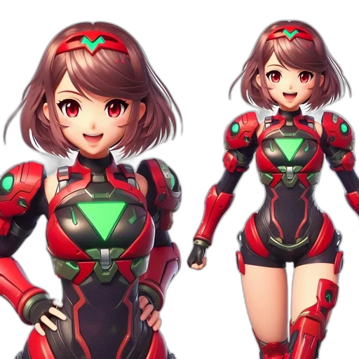 robot, concept art, pixel art, anime transparent PNG cut-out