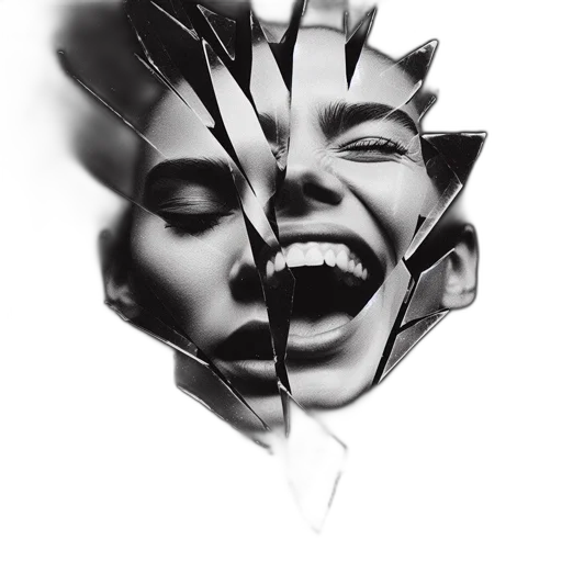mask, face, crown, hair transparent PNG cut-out