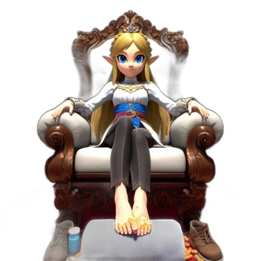 crown, furniture, staff, dress transparent PNG cut-out
