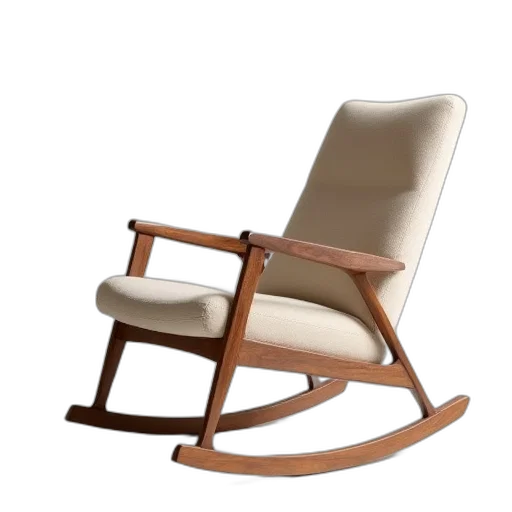 furniture, 3d render, modern, rocker transparent PNG cut-out