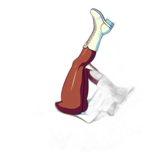bottle, staff, shoes, weapon transparent PNG cut-out