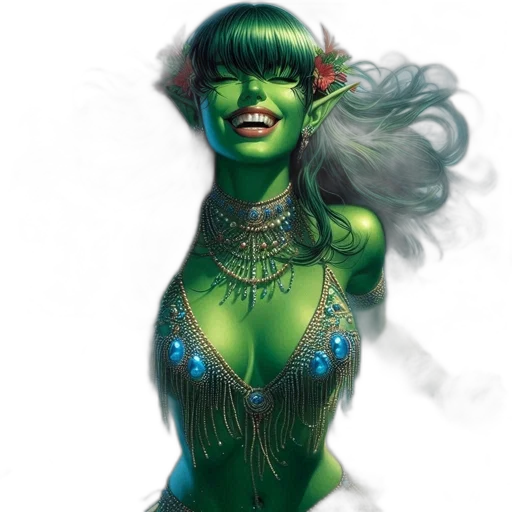 fantasy art, concept art, comic book art, pixel art transparent PNG cut-out