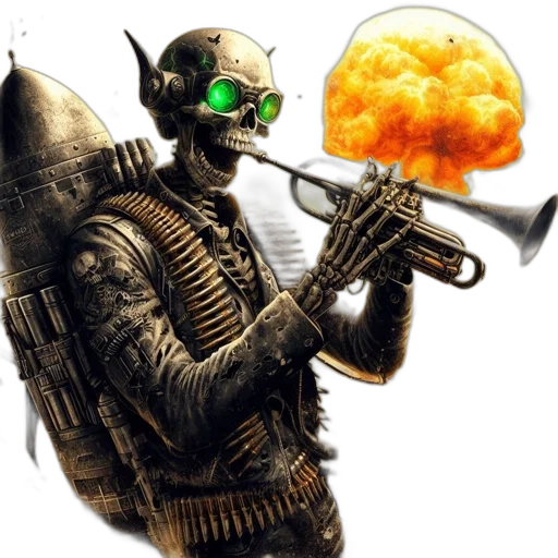 weapon, robot, staff, concept art transparent PNG cut-out