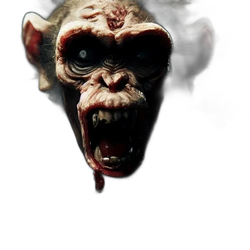 mask, face, creature, staff transparent PNG cut-out