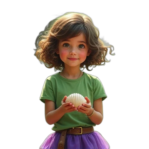 dress, hair, jewelry, photorealistic transparent PNG cut-out
