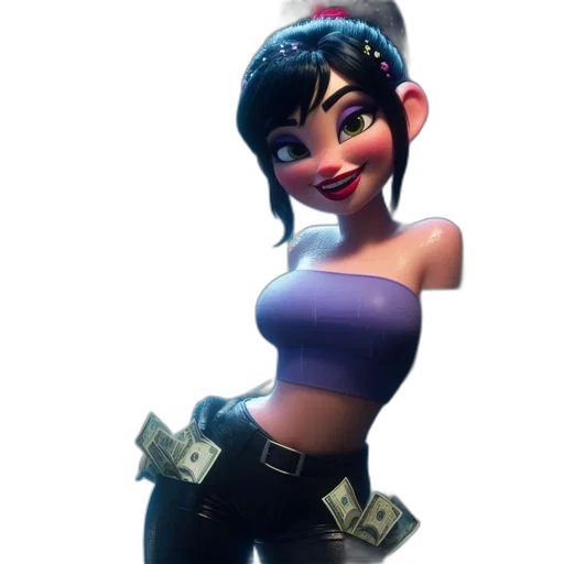 weapon, face, staff, 3d render transparent PNG cut-out