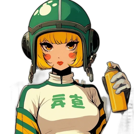 staff, robot, weapon, jacket transparent PNG cut-out