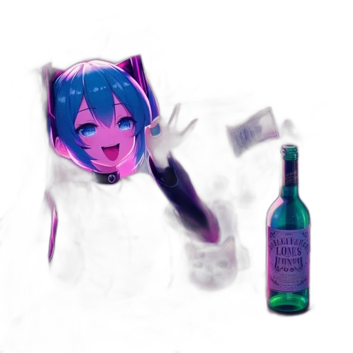 bottle, mask, food, weapon transparent PNG cut-out
