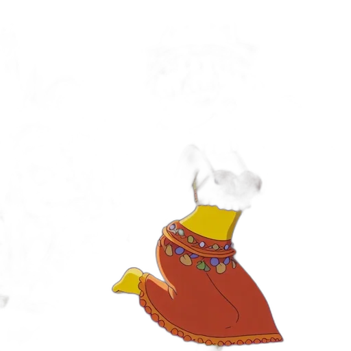 dress, mask, shoes, crown transparent PNG cut-out