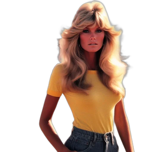 hair, dress, hat, jacket transparent PNG cut-out