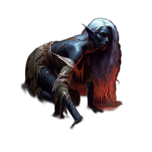creature, staff, animal, hair transparent PNG cut-out