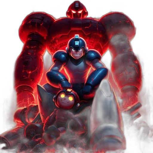robot, concept art, comic book art, fantasy art transparent PNG cut-out
