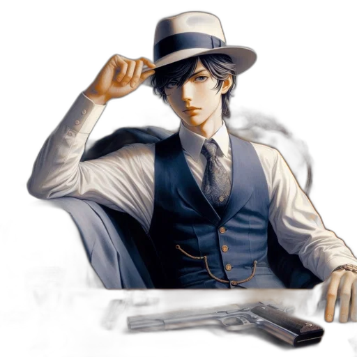 hat, staff, concept art, comic book art transparent PNG cut-out