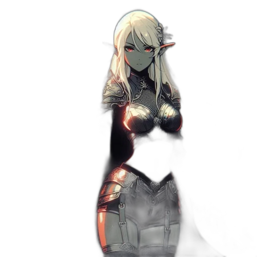 dress, staff, jacket, weapon transparent PNG cut-out