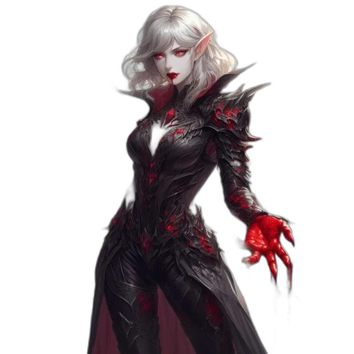 dress, staff, concept art, fantasy art transparent PNG cut-out