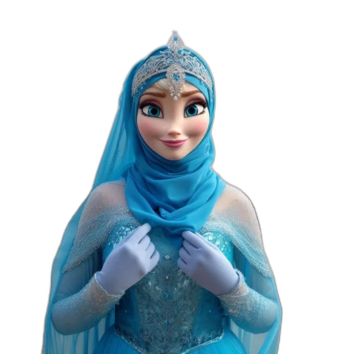 crown, dress, face, mask transparent PNG cut-out