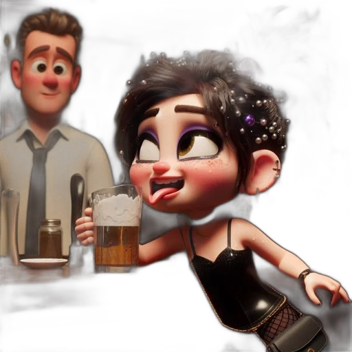 cartoon, concept art, 3d render, photorealistic transparent PNG cut-out