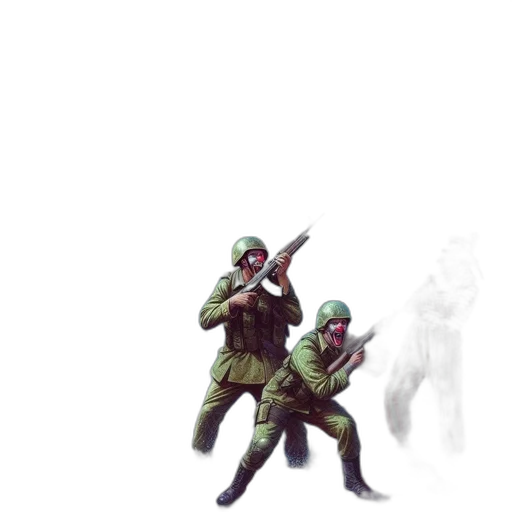 weapon, creature, mask, staff transparent PNG cut-out