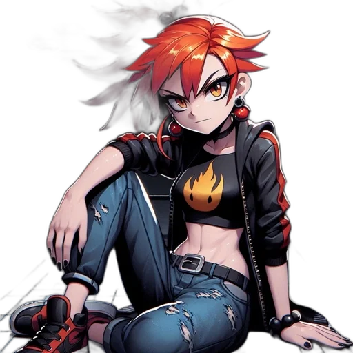 jacket, staff, weapon, pixel art transparent PNG cut-out