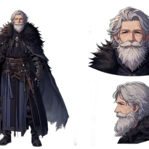 concept art, fantasy art, comic book art, 3d render transparent PNG cut-out