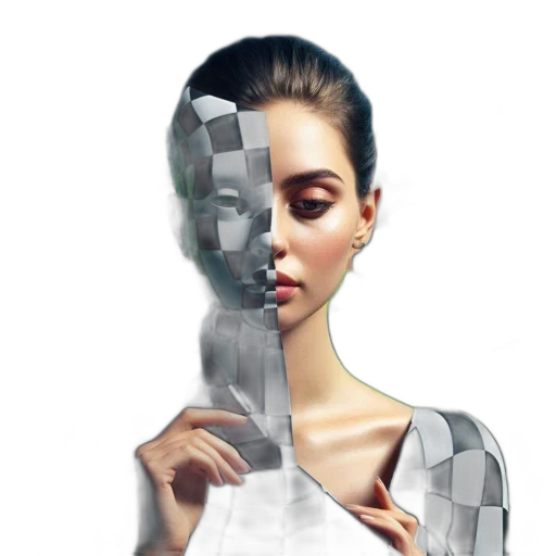 robot, face, dress, mask transparent PNG cut-out