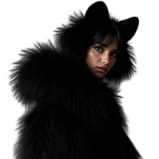 animal, hat, creature, jacket transparent PNG cut-out