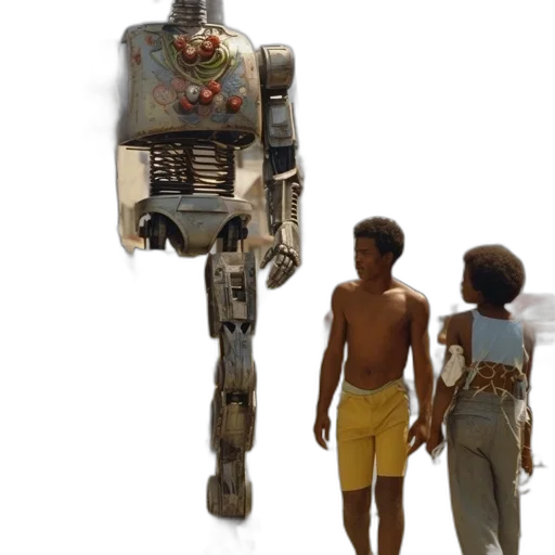 robot, weapon, creature, concept art transparent PNG cut-out