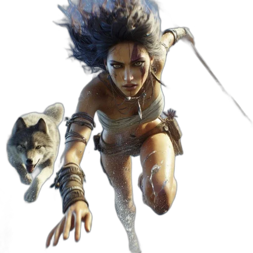 creature, concept art, fantasy art, comic book art transparent PNG cut-out