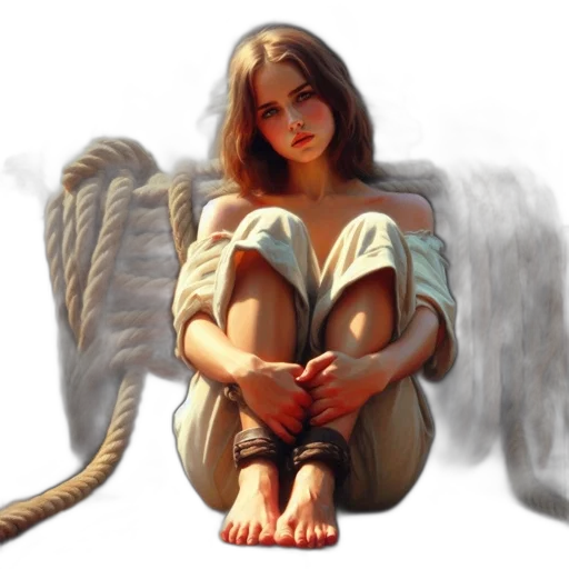 fantasy art, photorealistic, concept art, oil painting transparent PNG cut-out