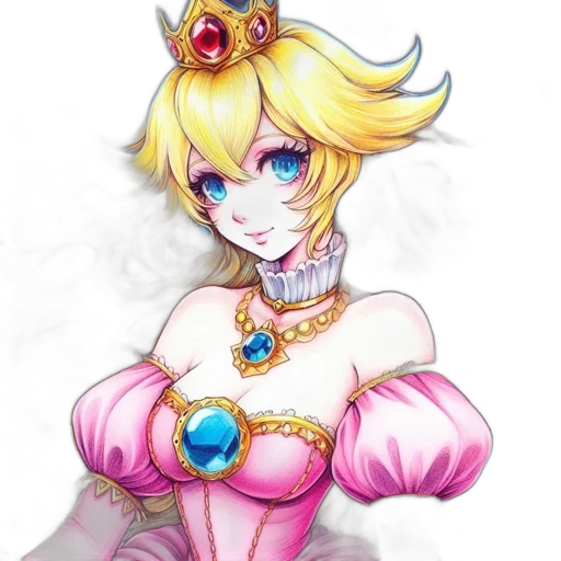 crown, dress, jewelry, staff transparent PNG cut-out