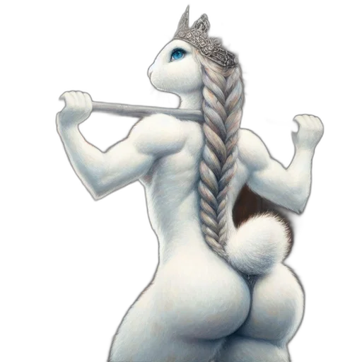 dragon, staff, crown, creature transparent PNG cut-out