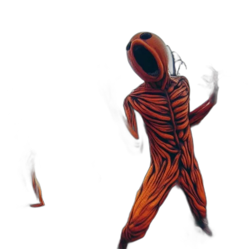 creature, animal, mask, staff transparent PNG cut-out