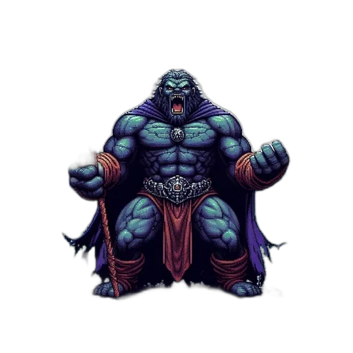creature, pixel art, concept art, fantasy art transparent PNG cut-out