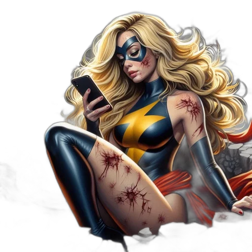 comic book art, concept art, cartoon, fantasy art transparent PNG cut-out
