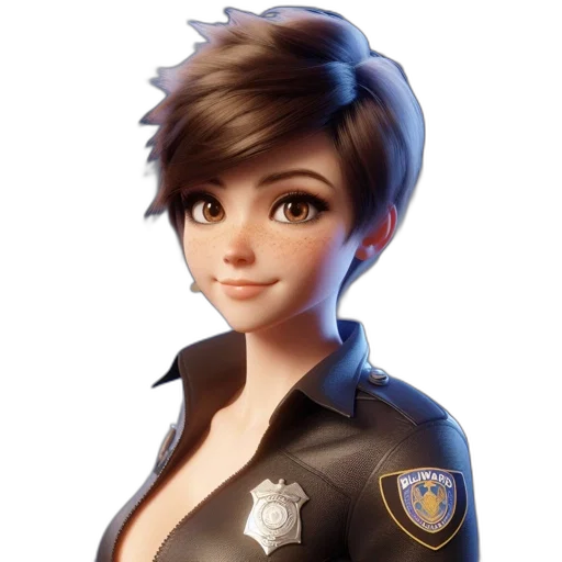 jacket, staff, face, weapon transparent PNG cut-out