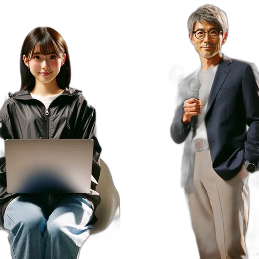 staff, jacket, 3d render, photorealistic transparent PNG cut-out