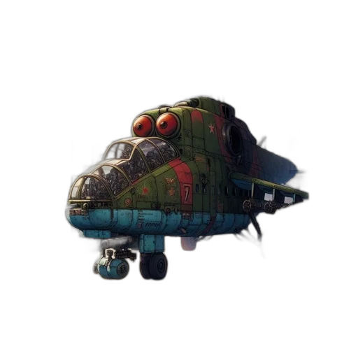 weapon, dragon, creature, robot transparent PNG cut-out