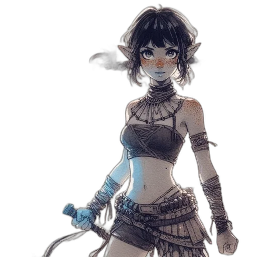 sword, staff, weapon, dress transparent PNG cut-out